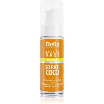 Delia Cosmetics So Rich Coco bază sub machiaj, cu efect de netezire - imagine 2